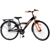 Volare Thombike Kinderfahrrad 26 Zoll Jungen Schwarz Orange | 2 Handbremsen