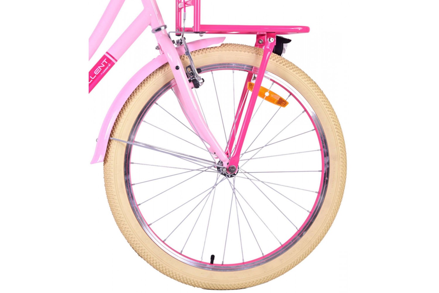 Volare Excellent Mädchenfahrrad 24 Zoll Rosa