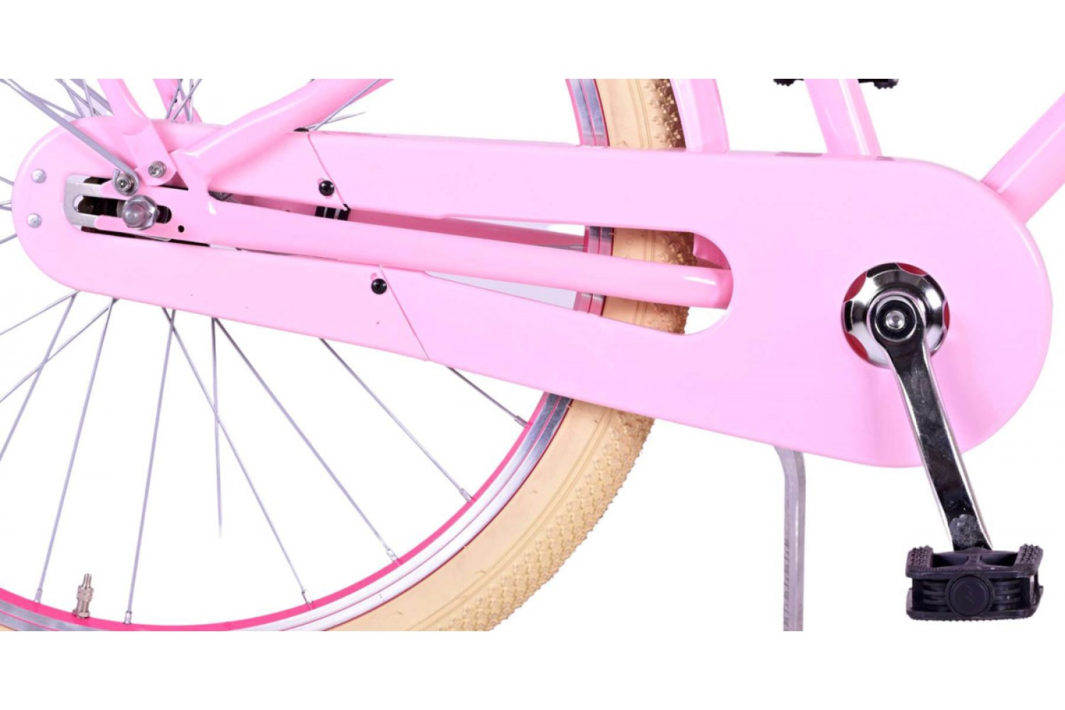 Volare Excellent Mädchenfahrrad 24 Zoll Rosa