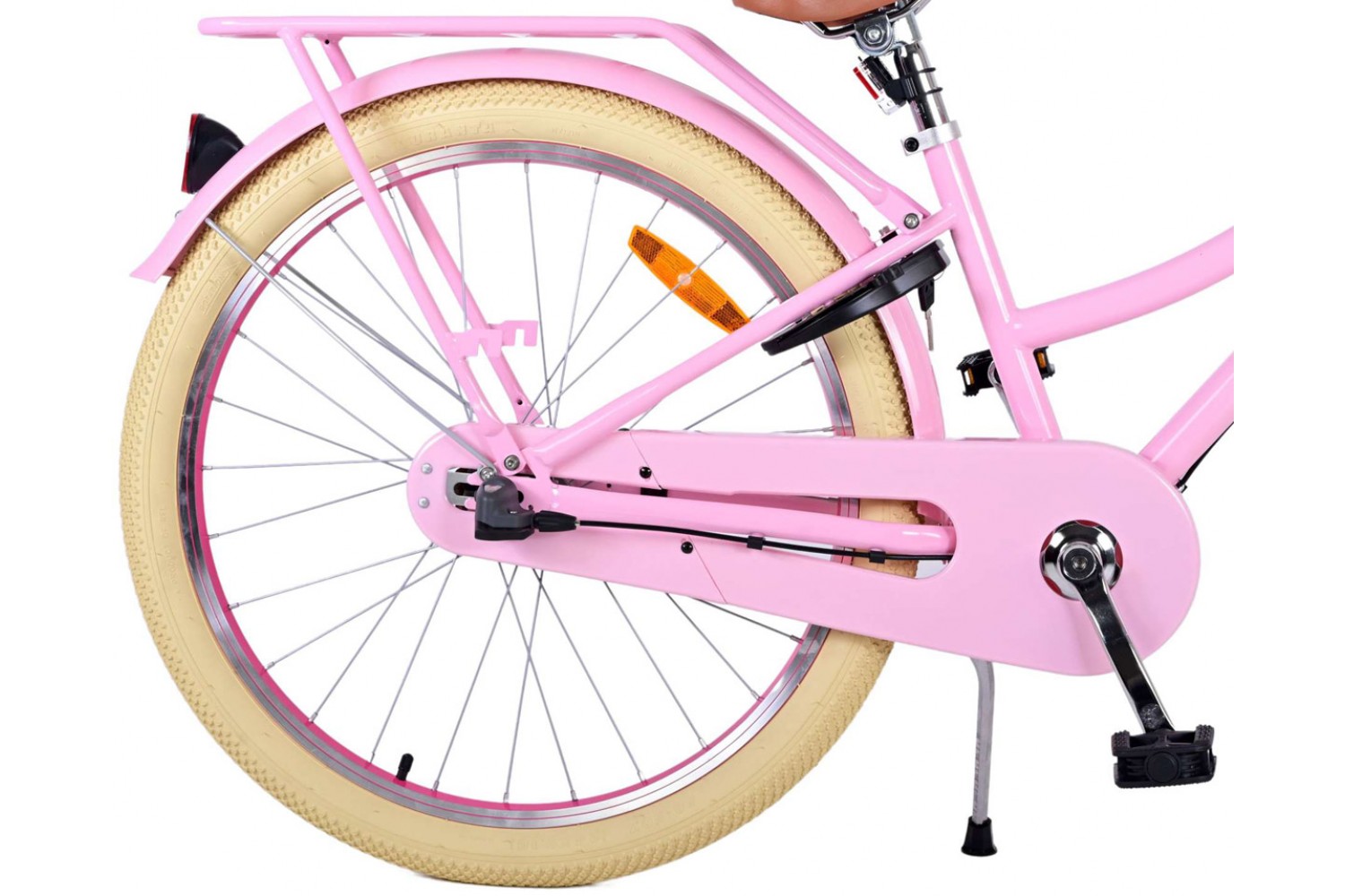 Volare Excellent 3V Mädchenfahrrad 24 Zoll Pink