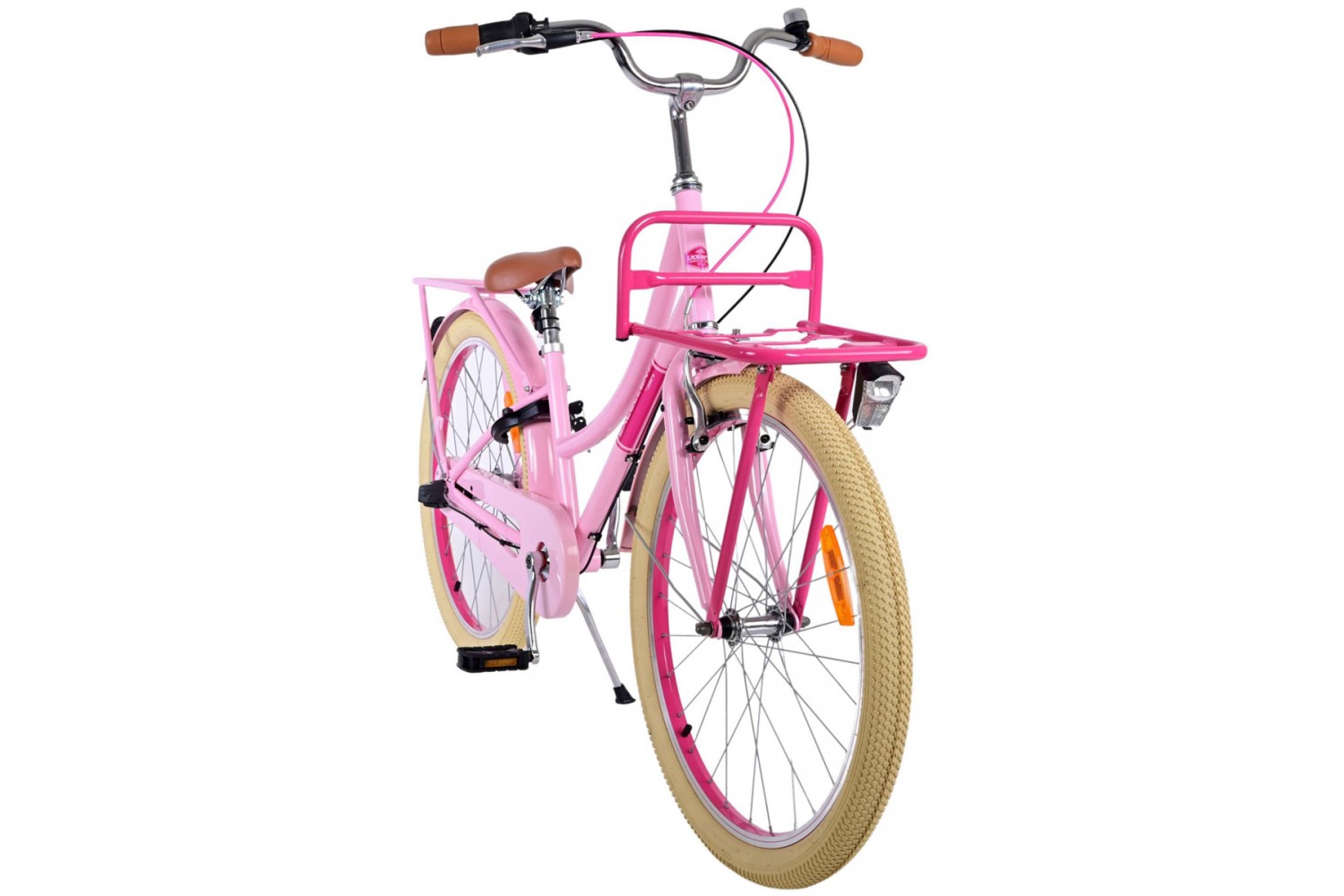 Volare Excellent 3V Mädchenfahrrad 24 Zoll Pink