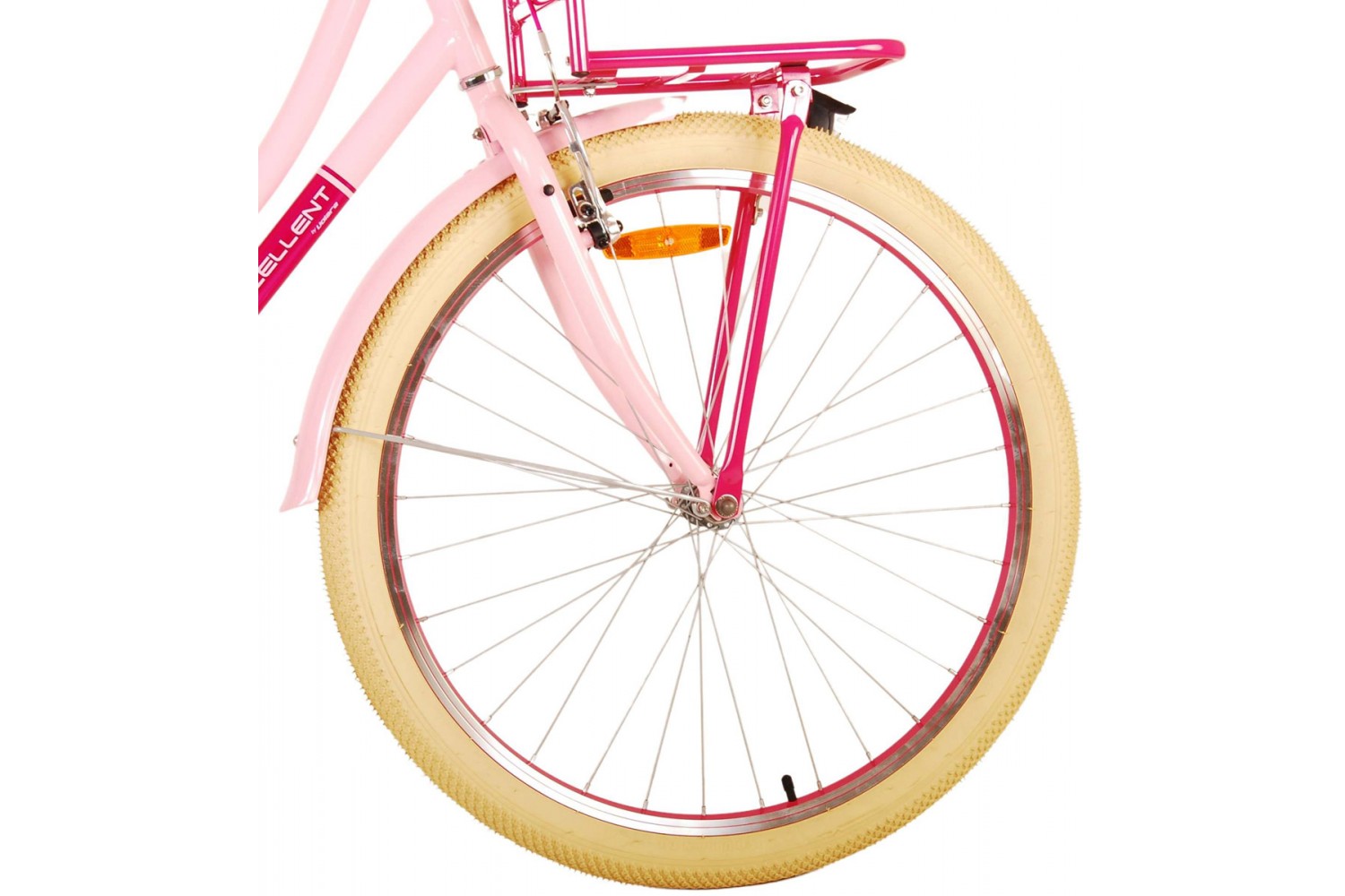 Volare Excellent Mädchenfahrrad 26 Zoll Rosa