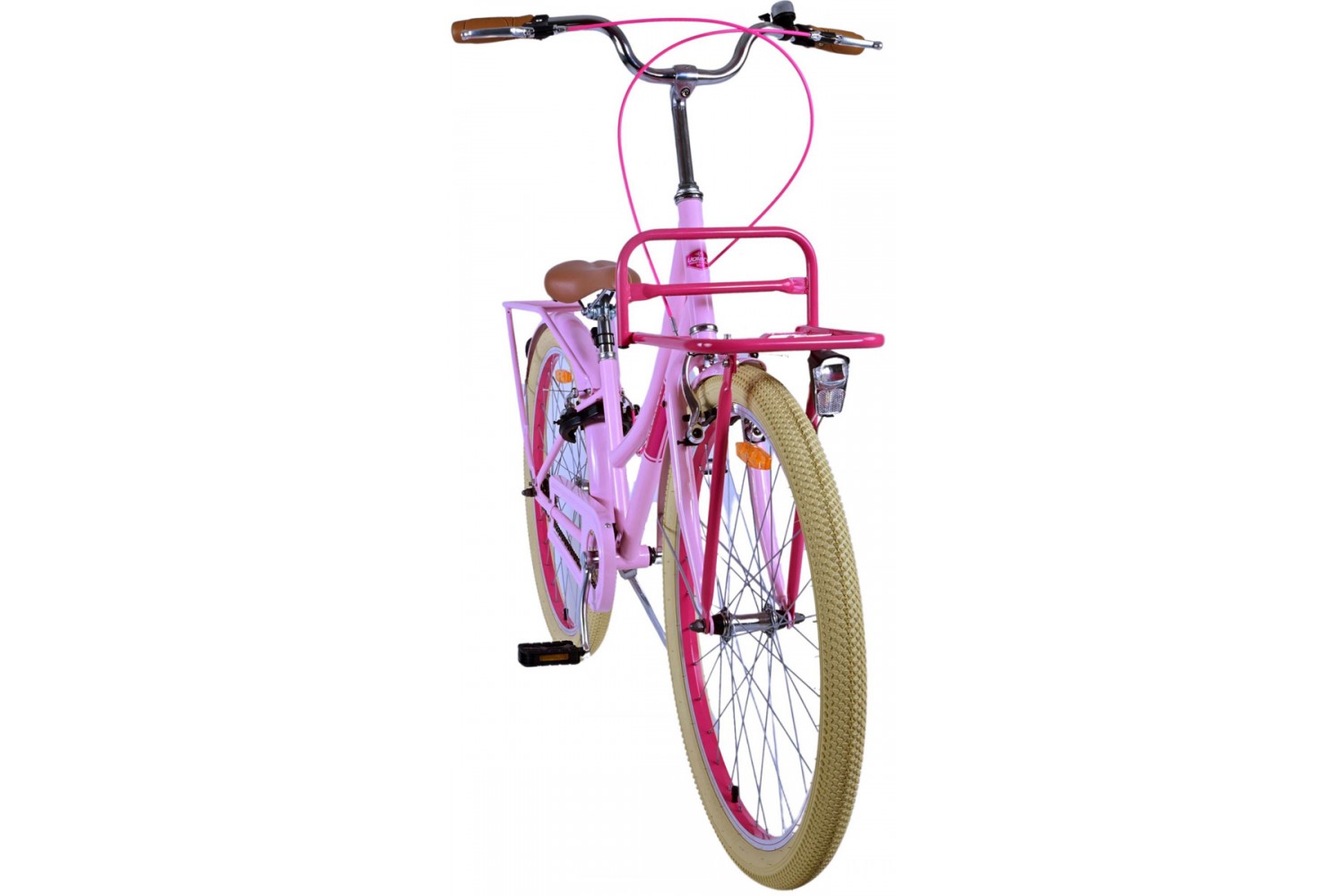 Volare Excellent Mädchenfahrrad 26 Zoll Rosa | 2 Handbremsen