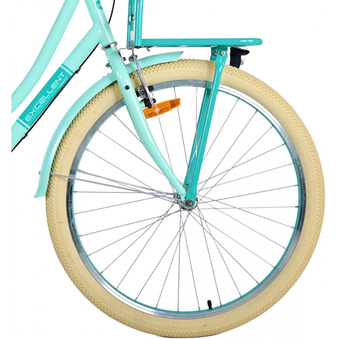 VOLARE 春高 2026 XLサイズ Volare Excellent Mädchenfahrrad 26 Zoll Grün | 3 Zahnräder