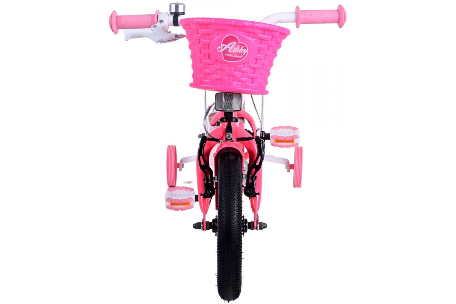 Volare Ashley Kinderfahrrad 12 Zoll Mädchen Rot/Rosa