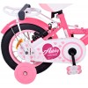 Volare Ashley Kinderfahrrad 12 Zoll Mädchen Rosa/Rot | 2 Handbremsen