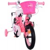 Volare Ashley Kinderfahrrad 12 Zoll Mädchen Rosa/Rot | 2 Handbremsen