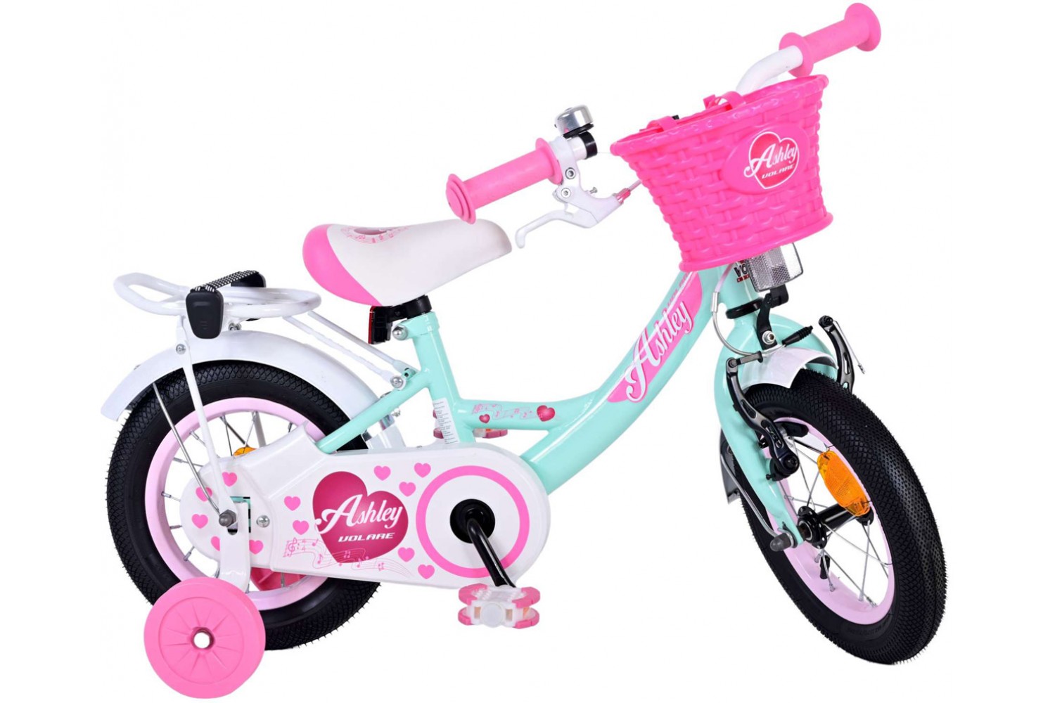 Volare Ashley Kinderfahrrad 12 Zoll Mädchen Grün