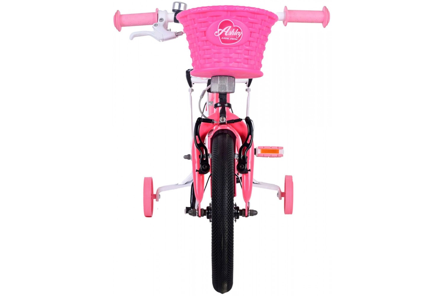 Volare Ashley Kinderfahrrad 14 Zoll Mädchen Rosa/Rot