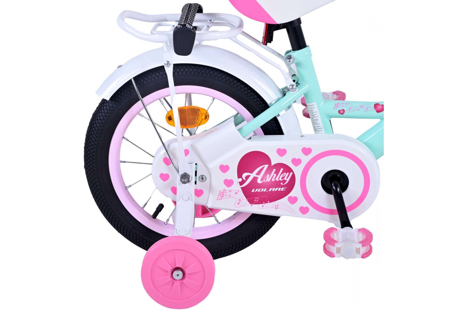 Volare Ashley Kinderfahrrad 14 Zoll Mädchen Grün