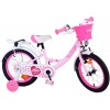 Volare Ashley Kinderfahrrad 16 Zoll Mädchen Weiß Rosa