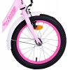 Volare Ashley Kinderfahrrad 16 Zoll Mädchen Weiß Rosa