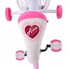 Volare Ashley Kinderfahrrad 16 Zoll Mädchen Weiß Rosa