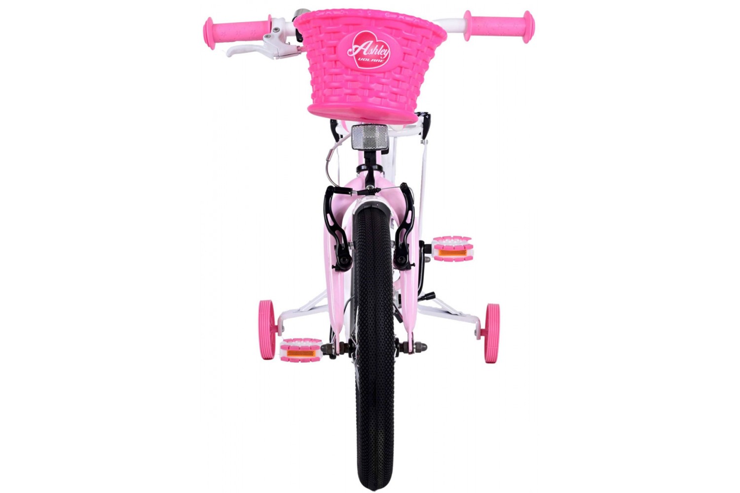 Volare Ashley Kinderfahrrad 16 Zoll Mädchen Weiß Rosa