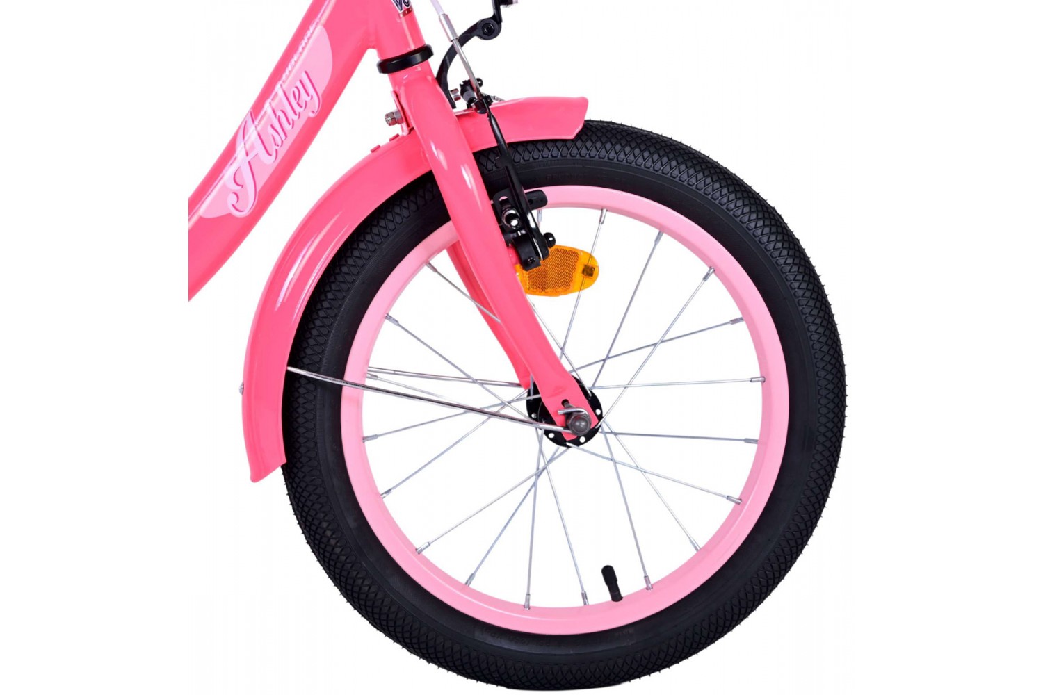 Volare Ashley Kinderfahrrad 16 Zoll Mädchen Rosa/Rot