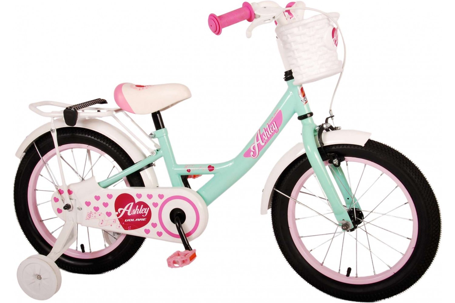 Volare Ashley Kinderfahrrad 16 Zoll Mädchen Grün