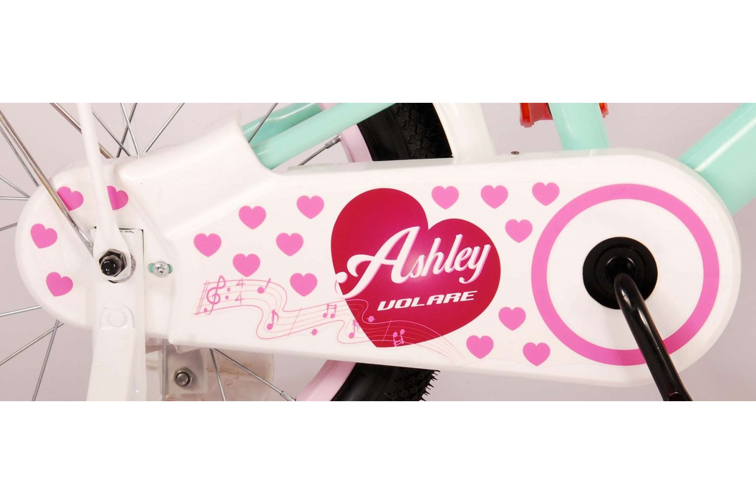 Volare Ashley Kinderfahrrad 16 Zoll Mädchen Grün