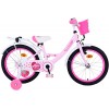 Volare Ashley Kinderfahrrad 18 Zoll Mädchen Weiß Rosa