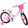 Volare Ashley Kinderfahrrad 18 Zoll Mädchen Weiß Rosa