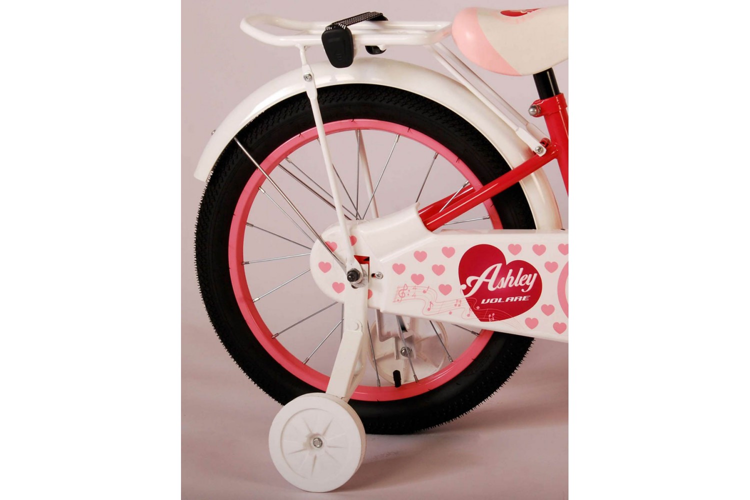 Volare Ashley Kinderfahrrad 18 Zoll Mädchen Rosa/Rot