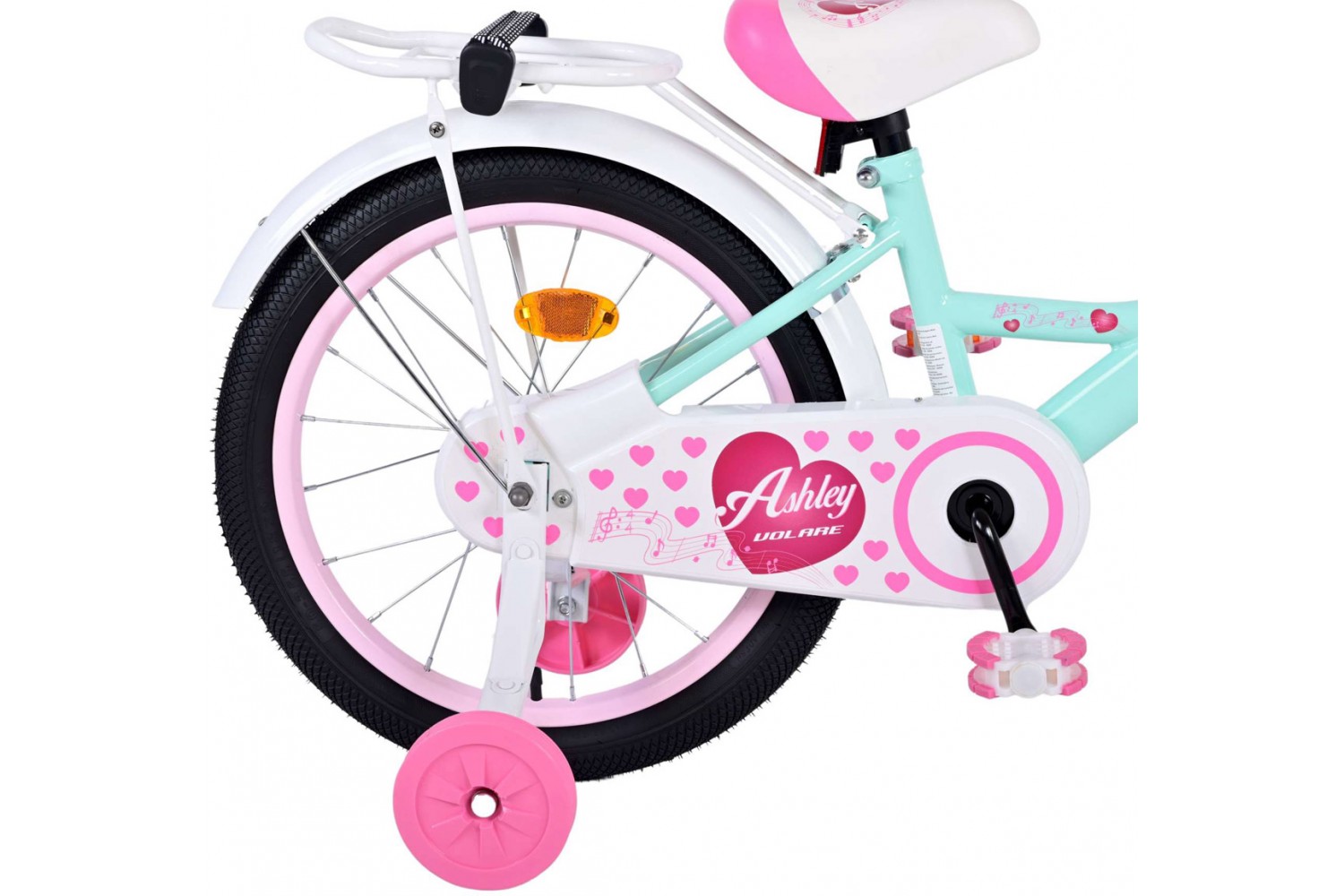 Volare Ashley Kinderfahrrad 18 Zoll Mädchen Grün