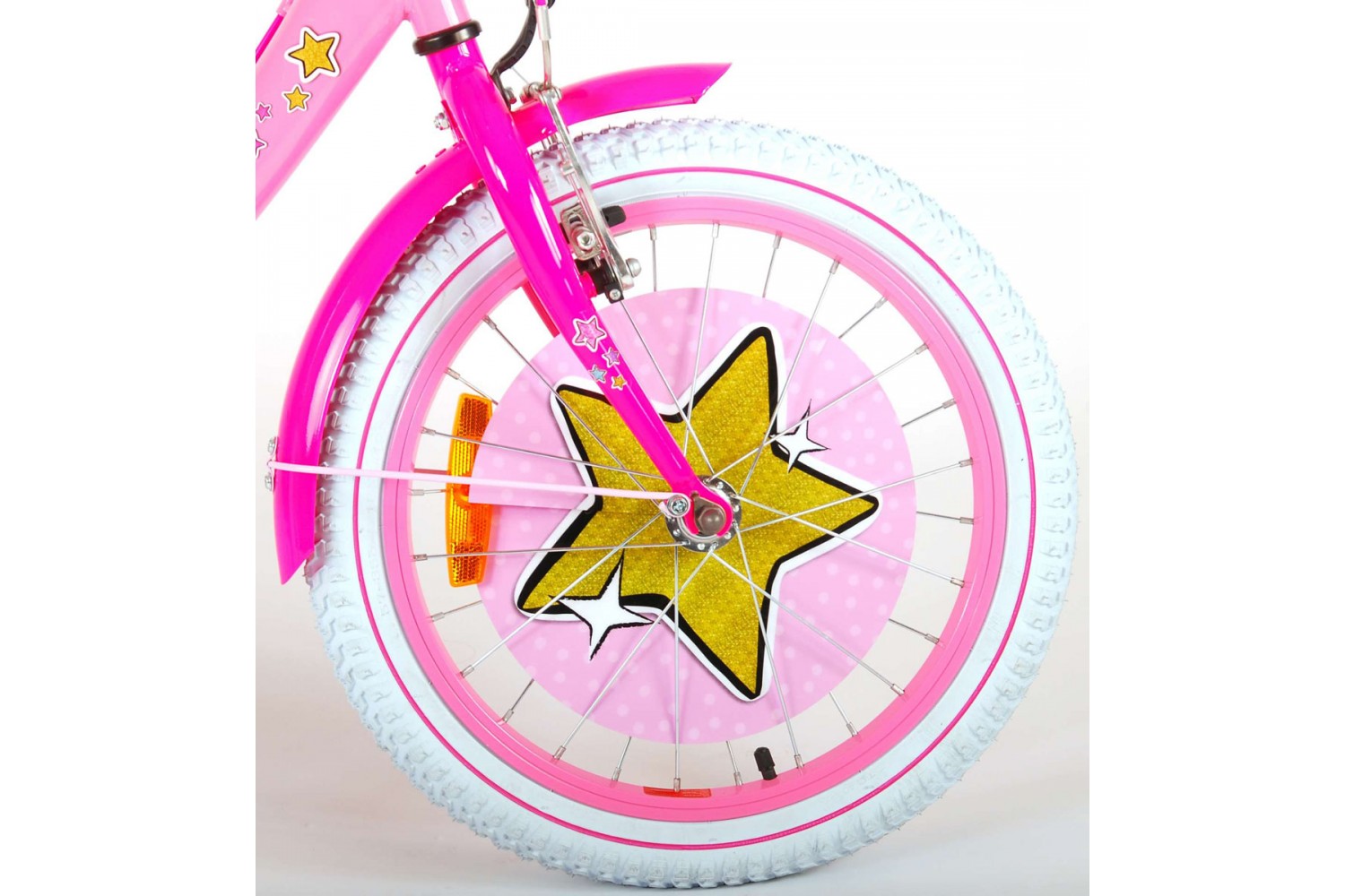 LOL Surprise Kinderfahrrad 16 Zoll Mädchen Rosa | 2 Handbremsen