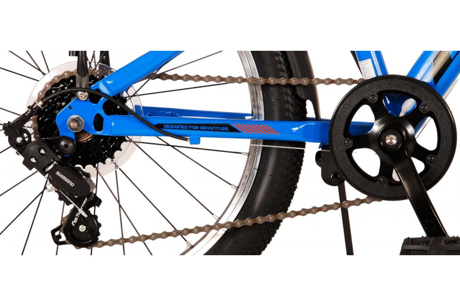 Volare Cross Jungenfahrrad 20 Zoll Blau 6 Gänge