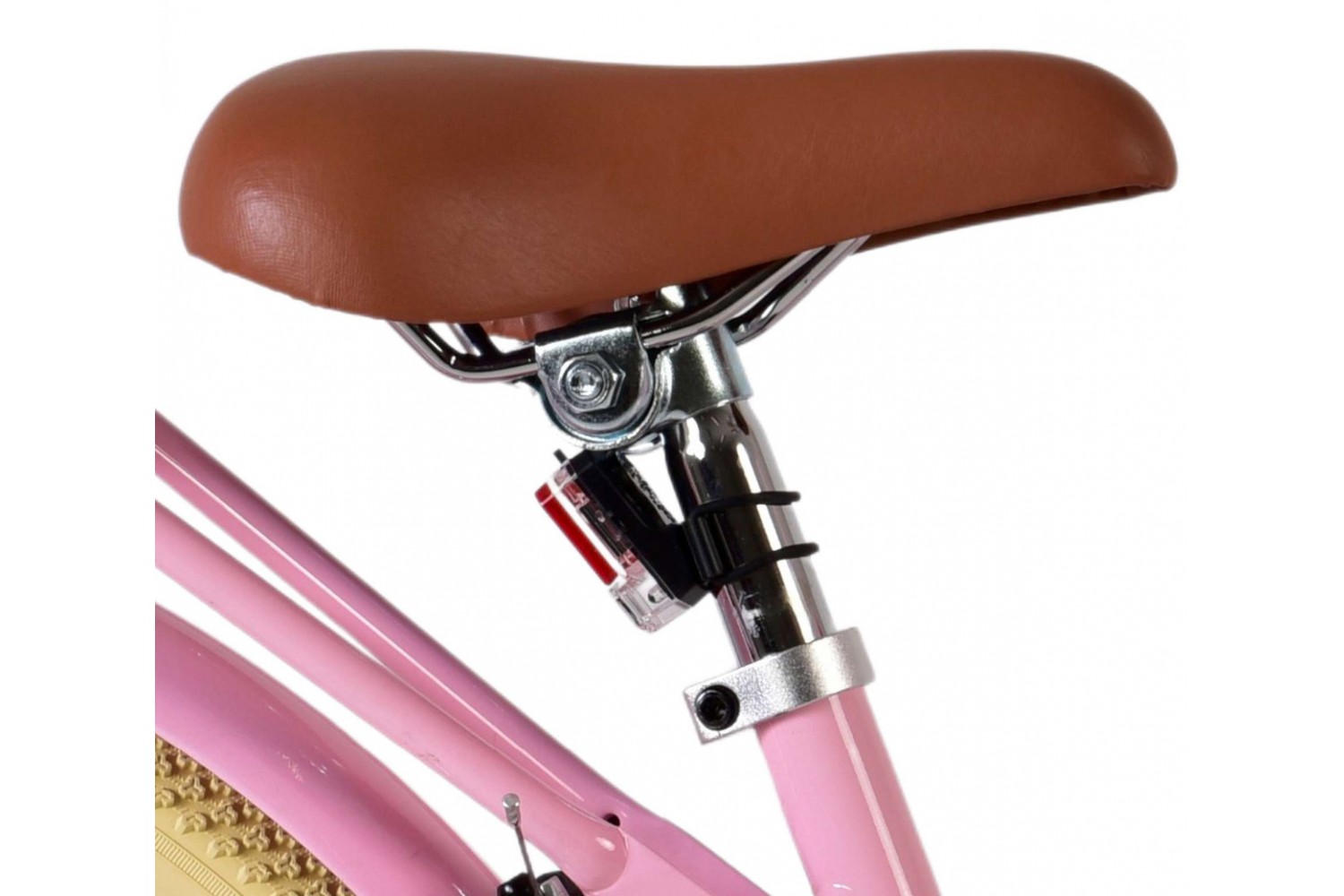 Volare Excellent Mädchenfahrrad 24 Zoll Rosa | 2 Handbremsen