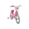 Disney Princess Mädchenfahrrad 16 Zoll Rosa | 2 Handbremsen