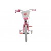 Disney Princess Mädchenfahrrad 16 Zoll Rosa | 2 Handbremsen