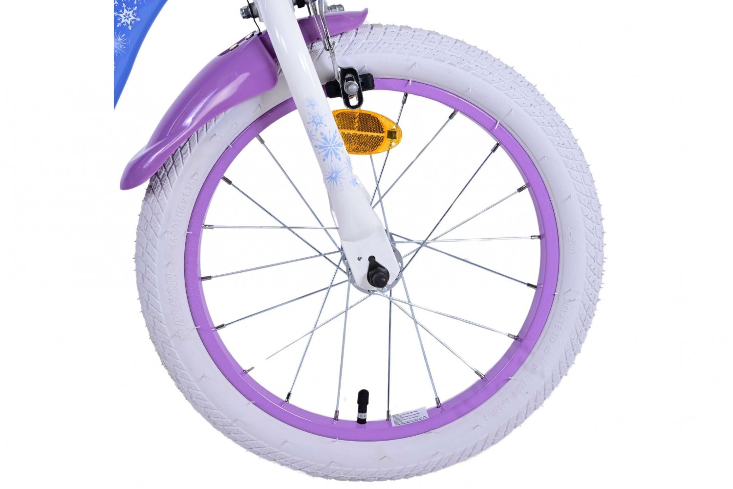 Disney FRosan 2 Mädchenfahrrad 16 Zoll Blau/Lila | 2 Handbremsen Disney FRosan 2 Mädchenfahrrad 16 Zoll Blau/Lila | 2 Handbremsen