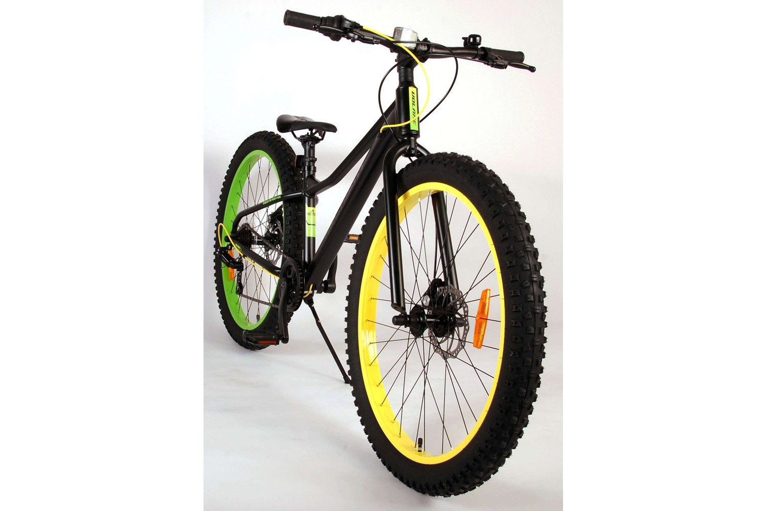 Volare Gradient Kinder Mountainbike 26 Zoll Schwarz Gelb Grün