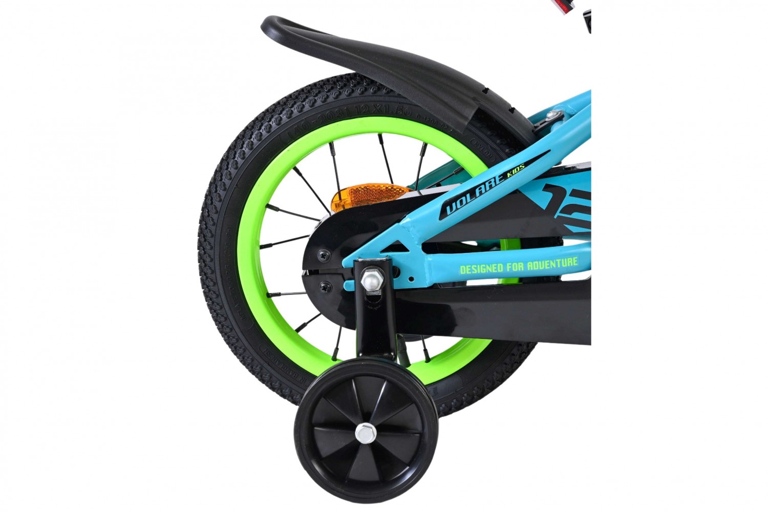 Volare Rocky Kinderfahrrad 12 Zoll Jungen Grün