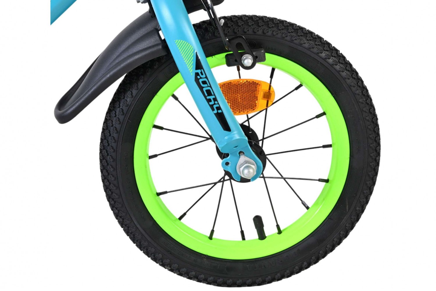 Volare Rocky Kinderfahrrad 12 Zoll Jungen Grün