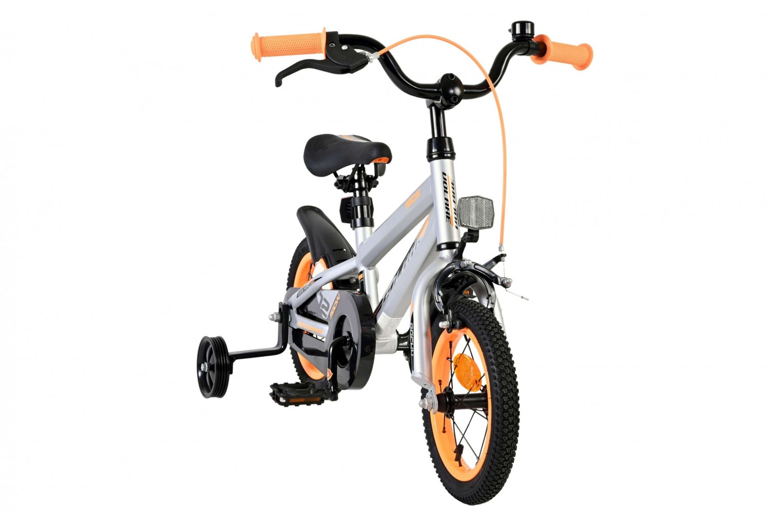 Volare Rocky Kinderfahrrad 12 Zoll Jungen Grau