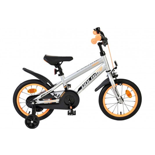 Volare Rocky Kinderfahrrad 14 Zoll Jungen Grau Volare Rocky Kinderfahrrad 14 Zoll Jungen Grau