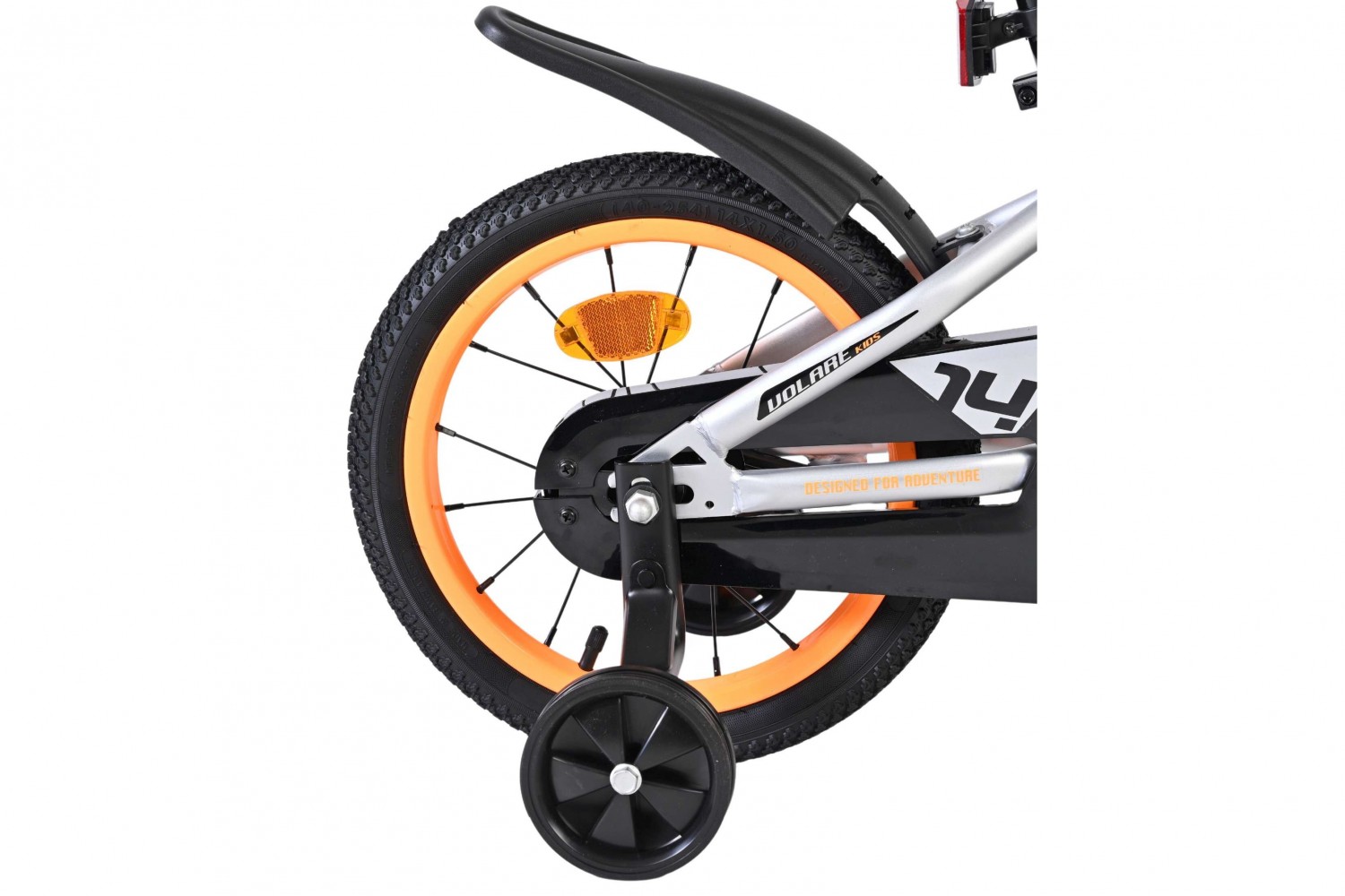 Volare Rocky Kinderfahrrad 14 Zoll Jungen Grau