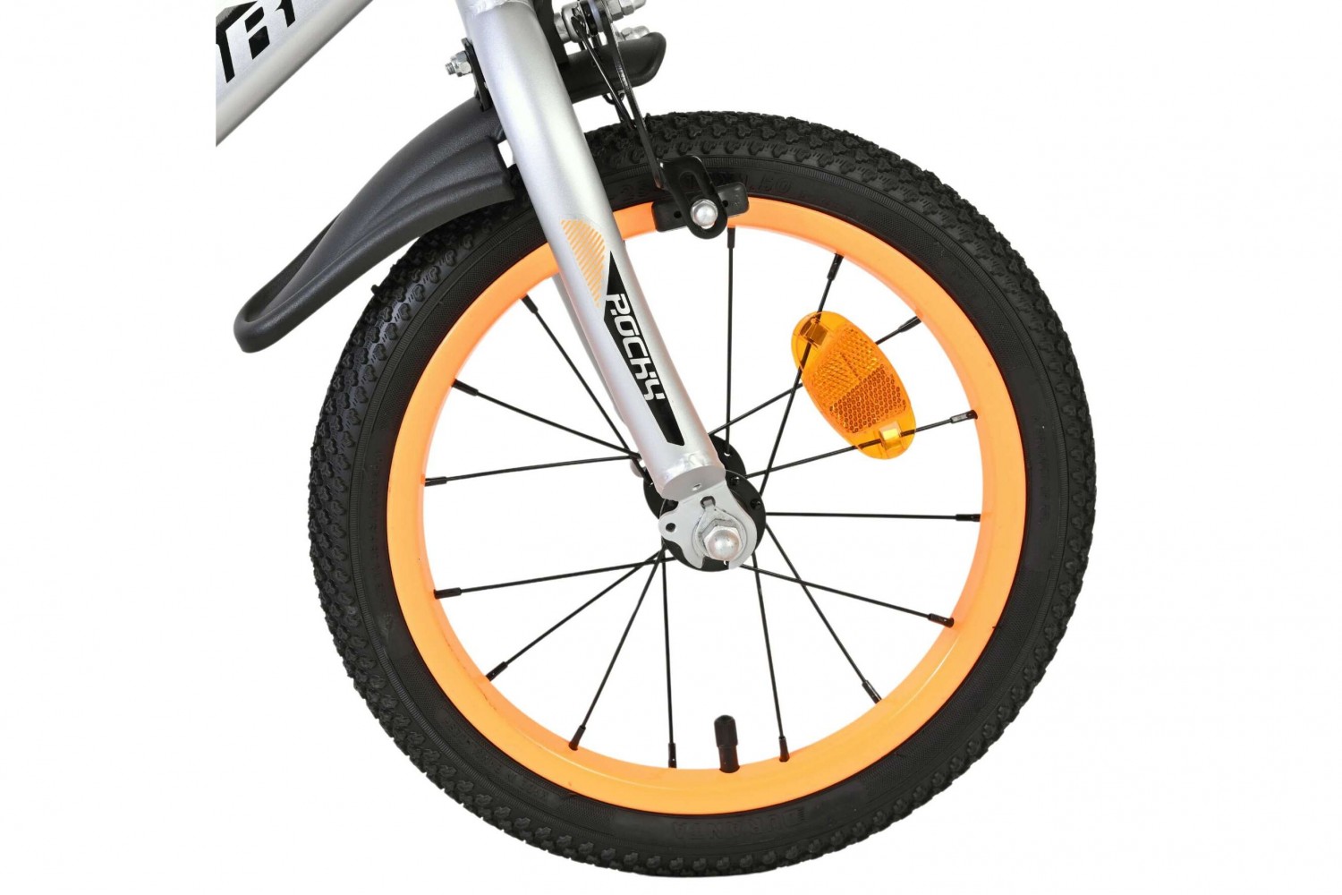 Volare Rocky Kinderfahrrad 14 Zoll Jungen Grau
