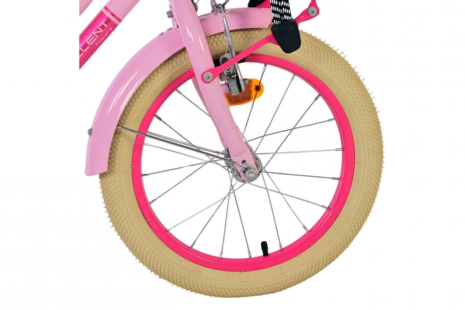 Volare Excellent Kinderfahrrad 16 Zoll Mädchen Rosa