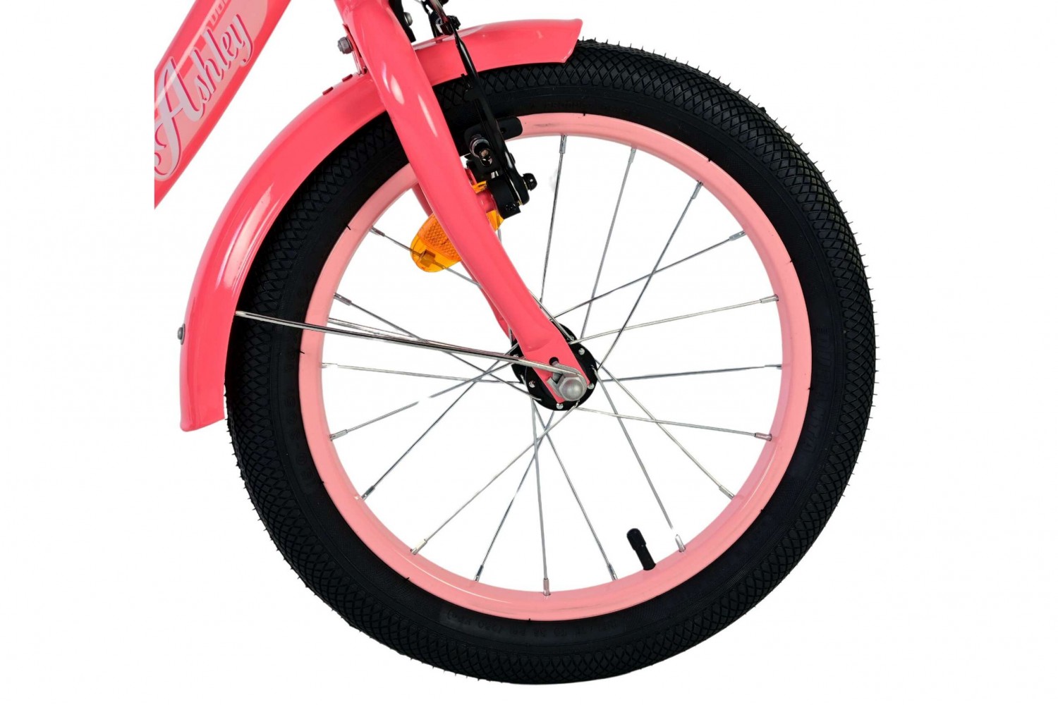 Volare Ashley Kinderfahrrad 16 Zoll Mädchen Rosa/Rot