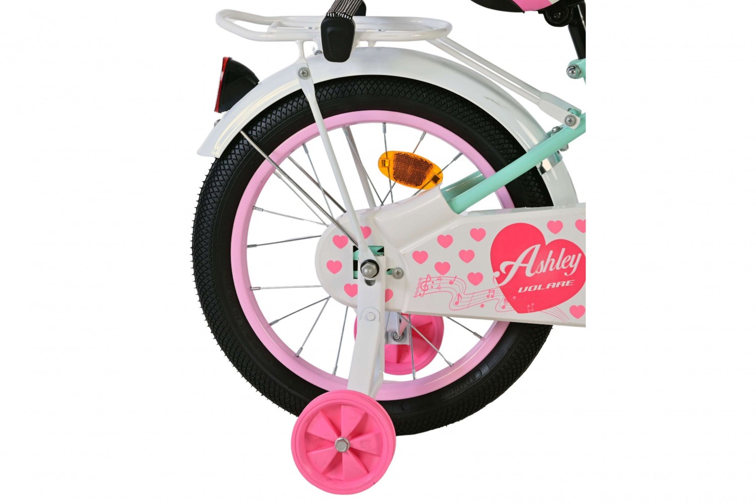 Volare Ashley Kinderfahrrad 16 Zoll Mädchen Grün