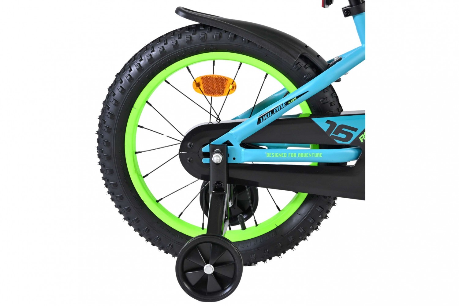 Volare Rocky Kinderfahrrad 16 Zoll Jungen Grün