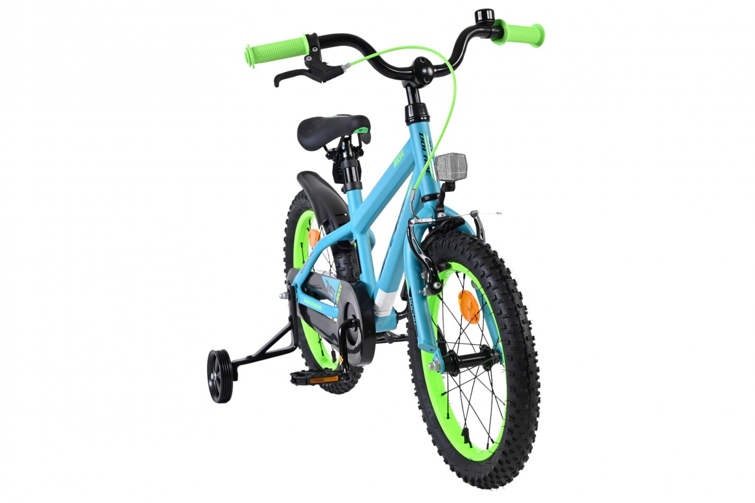 Volare Rocky Kinderfahrrad 16 Zoll Jungen Grün