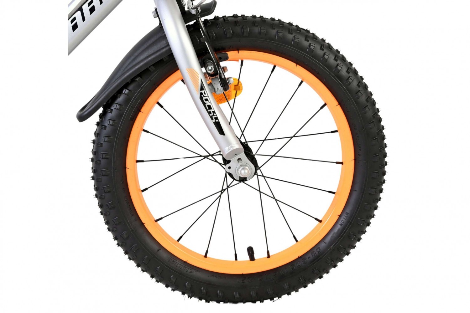 Volare Rocky Kinderfahrrad 16 Zoll Jungen Grau