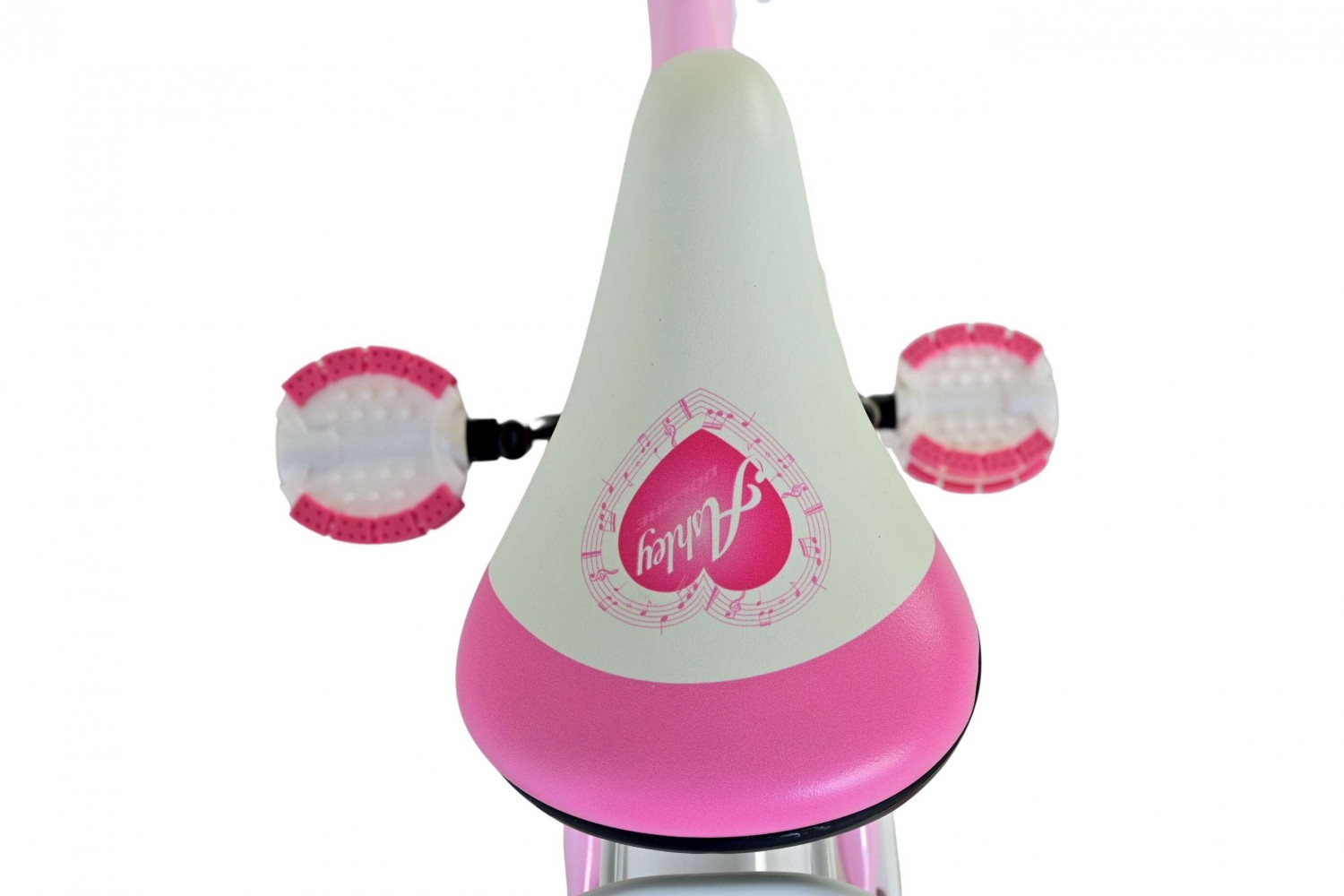 Volare Ashley Kinderfahrrad 18 Zoll Mädchen Weiß Rosa