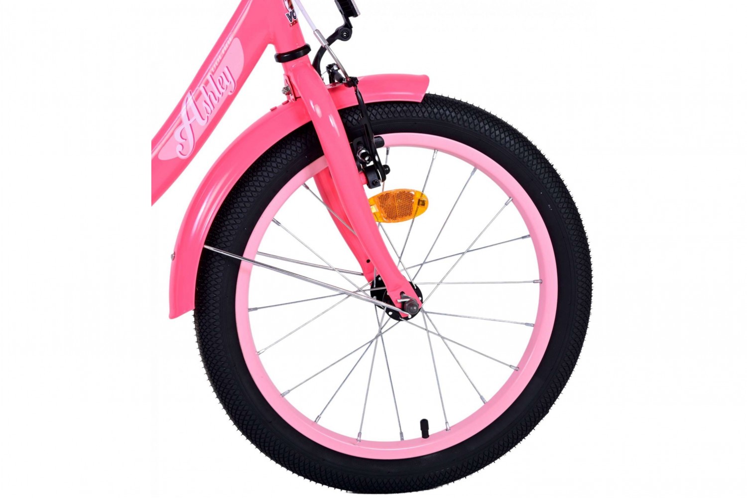 Volare Ashley Kinderfahrrad 18 Zoll Mädchen Rosa/Rot