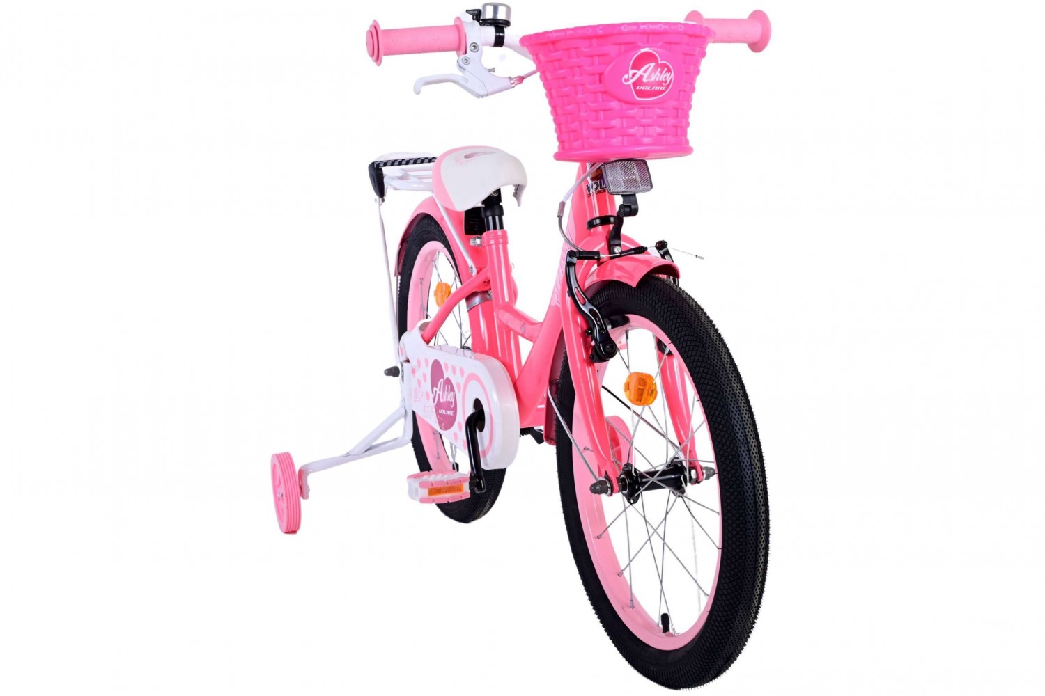 Volare Ashley Kinderfahrrad 18 Zoll Mädchen Rosa/Rot