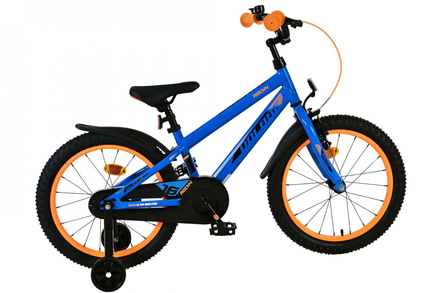 Volare Rocky Kinderfahrrad 18 Zoll Jungen Blau