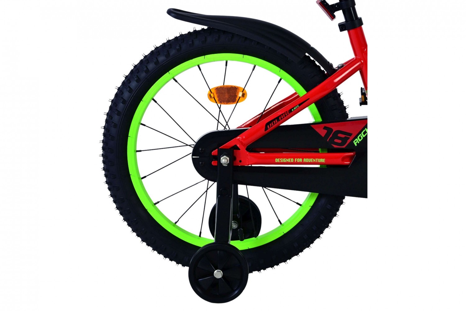 Volare Rocky Kinderfahrrad 18 Zoll Jungen Rot