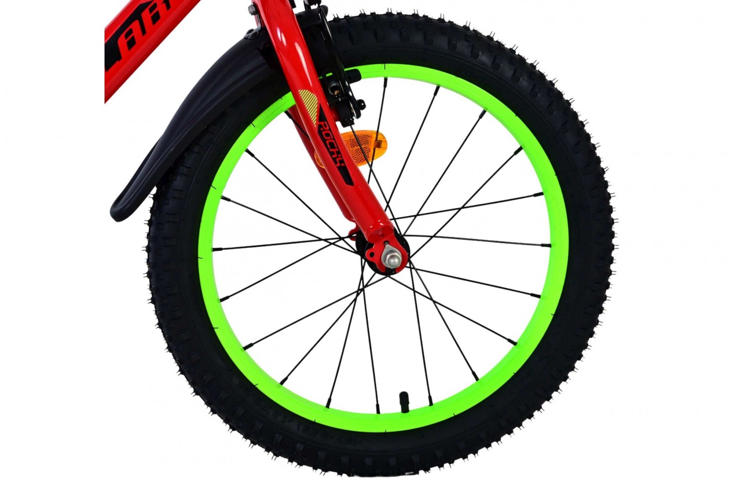 Volare Rocky Kinderfahrrad 18 Zoll Jungen Rot